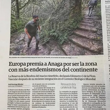 La Casita De Omar En El Corazon De Anaga Y La Laguna Daire